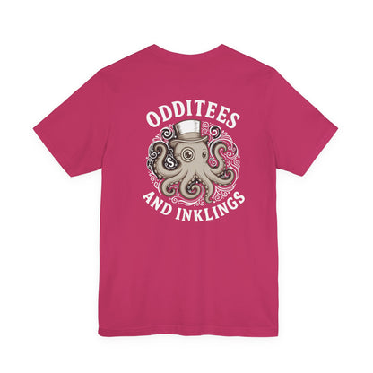 Octopus Graphic Tee — "Odditees and Inklings" Vintage Nautical T-Shirt