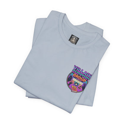 Villain Support Group T-Shirt — Funny Retro Supervillain Meetup Tee