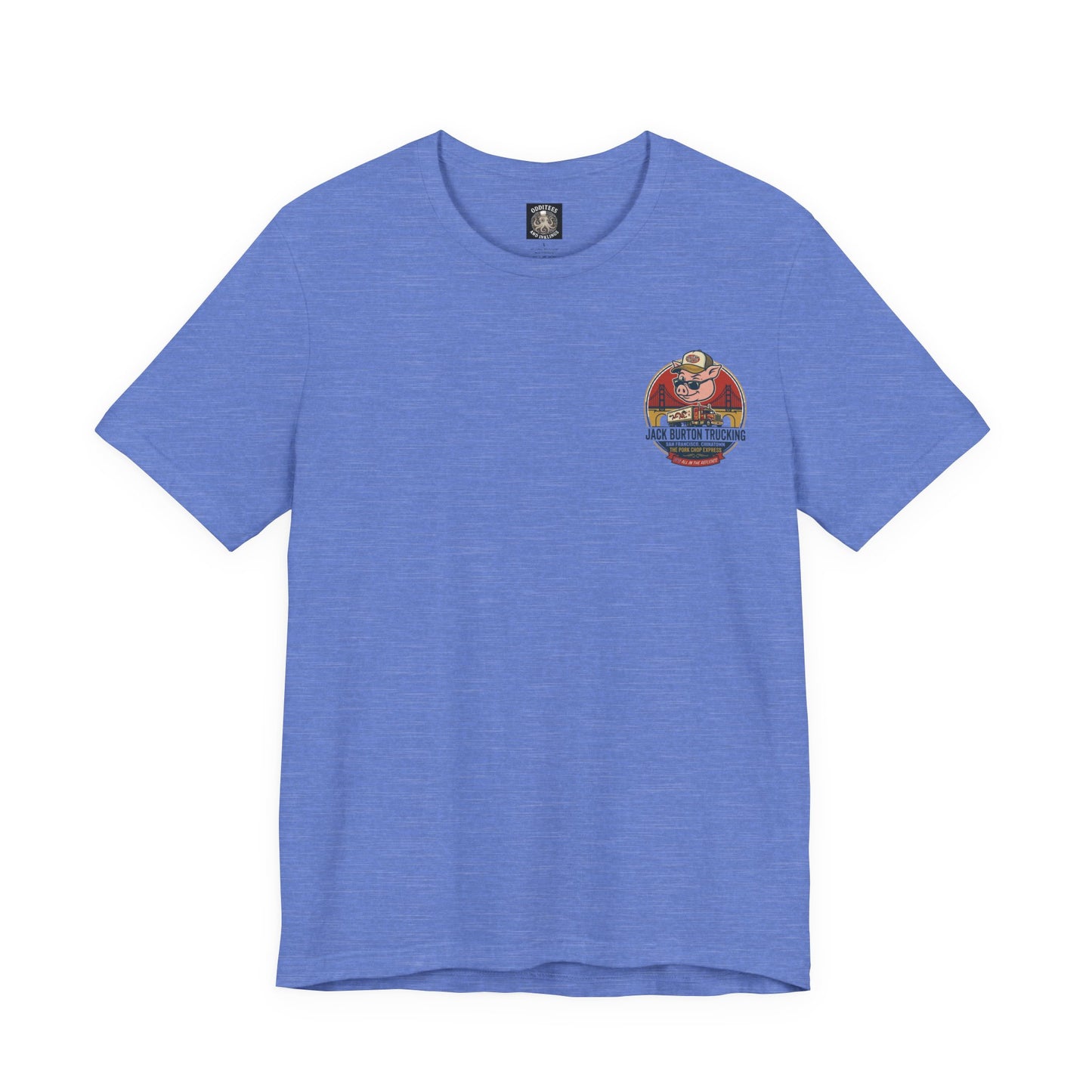 Trucker Pig Tee — "Jack Burton Trucking" San Francisco Vintage T‑Shirt