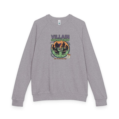 Villain Support Group Crewneck Sweatshirt – Retro Horror Comic Graphic