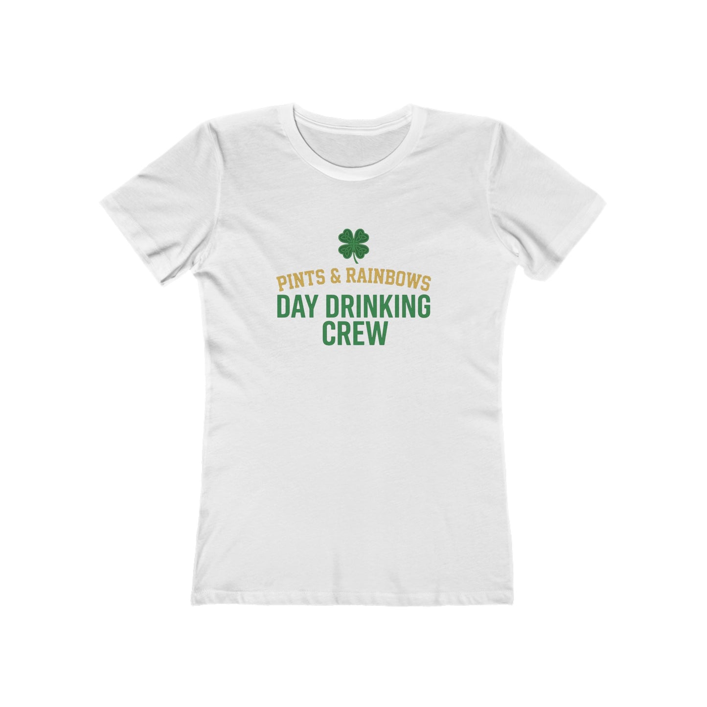 St. Patrick's Day "Day Drinking Crew" Women's Fit Tee — OddInk Seasonal Designs