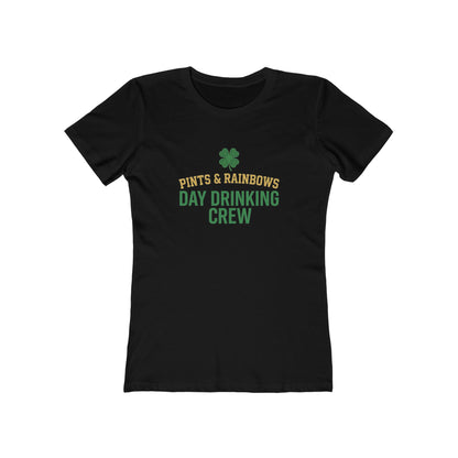 St. Patrick's Day "Day Drinking Crew" Women's Fit Tee — OddInk Seasonal Designs