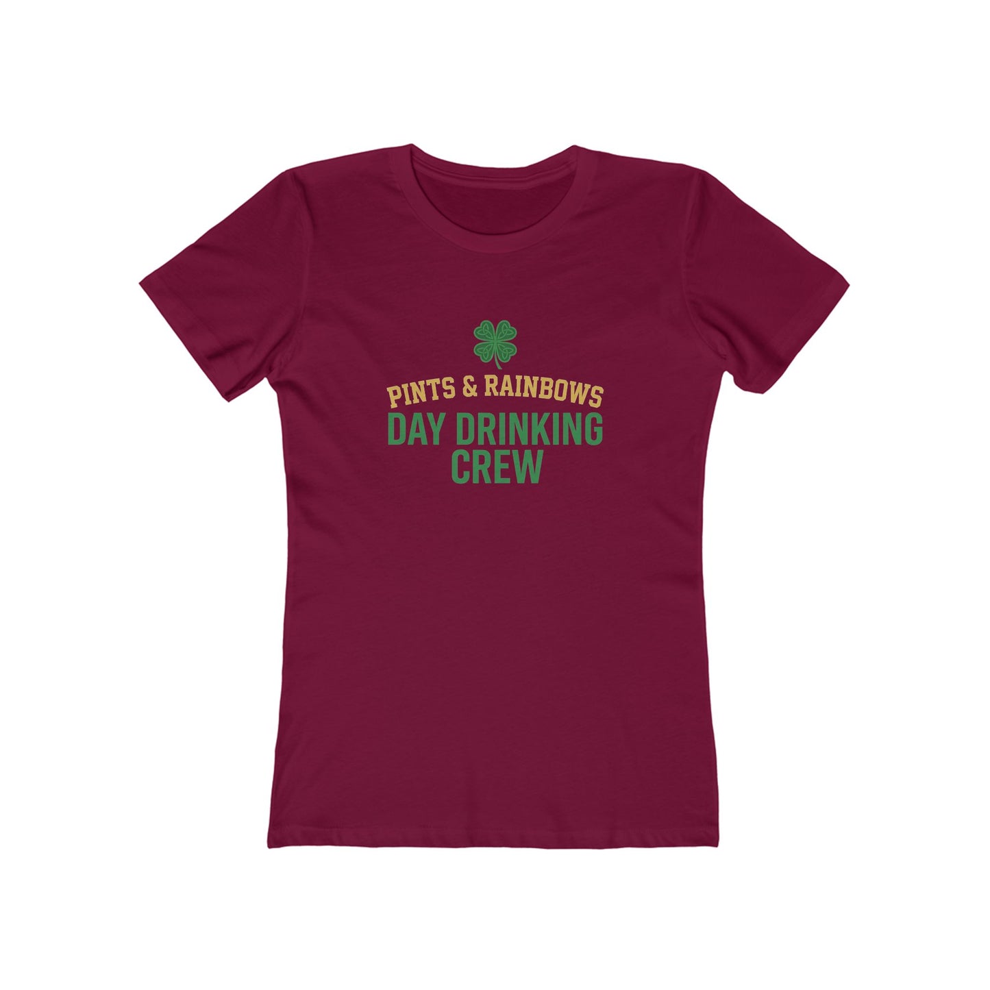 St. Patrick's Day "Day Drinking Crew" Women's Fit Tee — OddInk Seasonal Designs