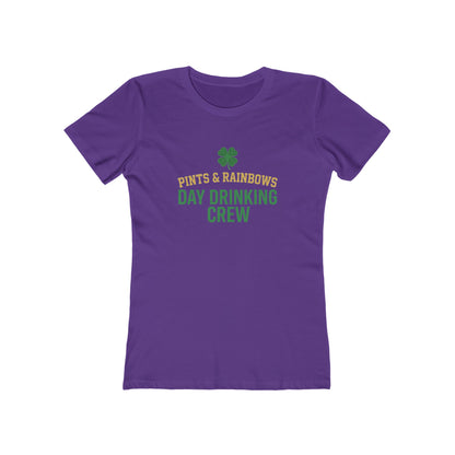 St. Patrick's Day "Day Drinking Crew" Women's Fit Tee — OddInk Seasonal Designs