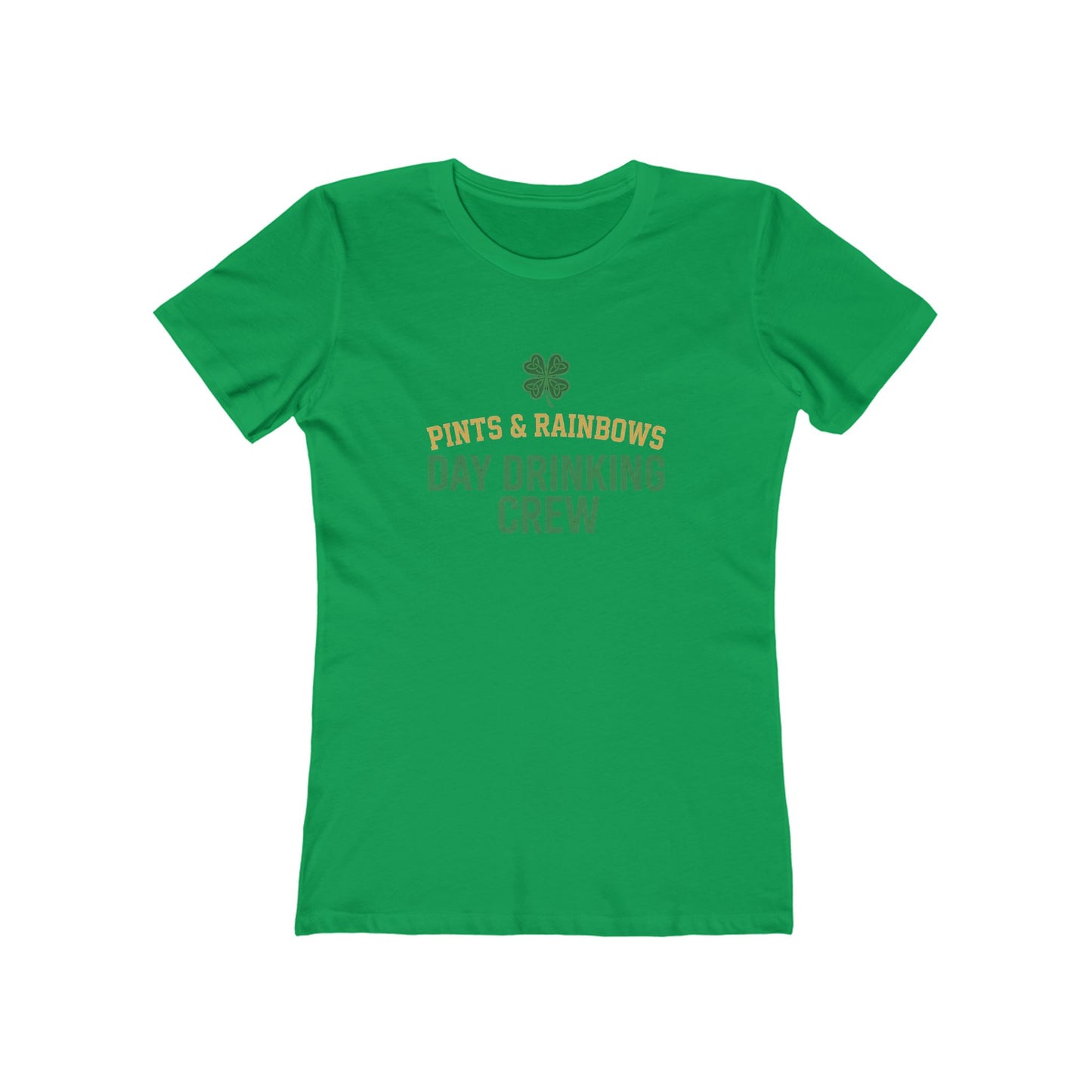 St. Patrick's Day "Day Drinking Crew" Women's Fit Tee — OddInk Seasonal Designs