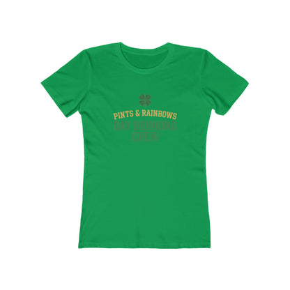 St. Patrick's Day "Day Drinking Crew" Women's Fit Tee — OddInk Seasonal Designs