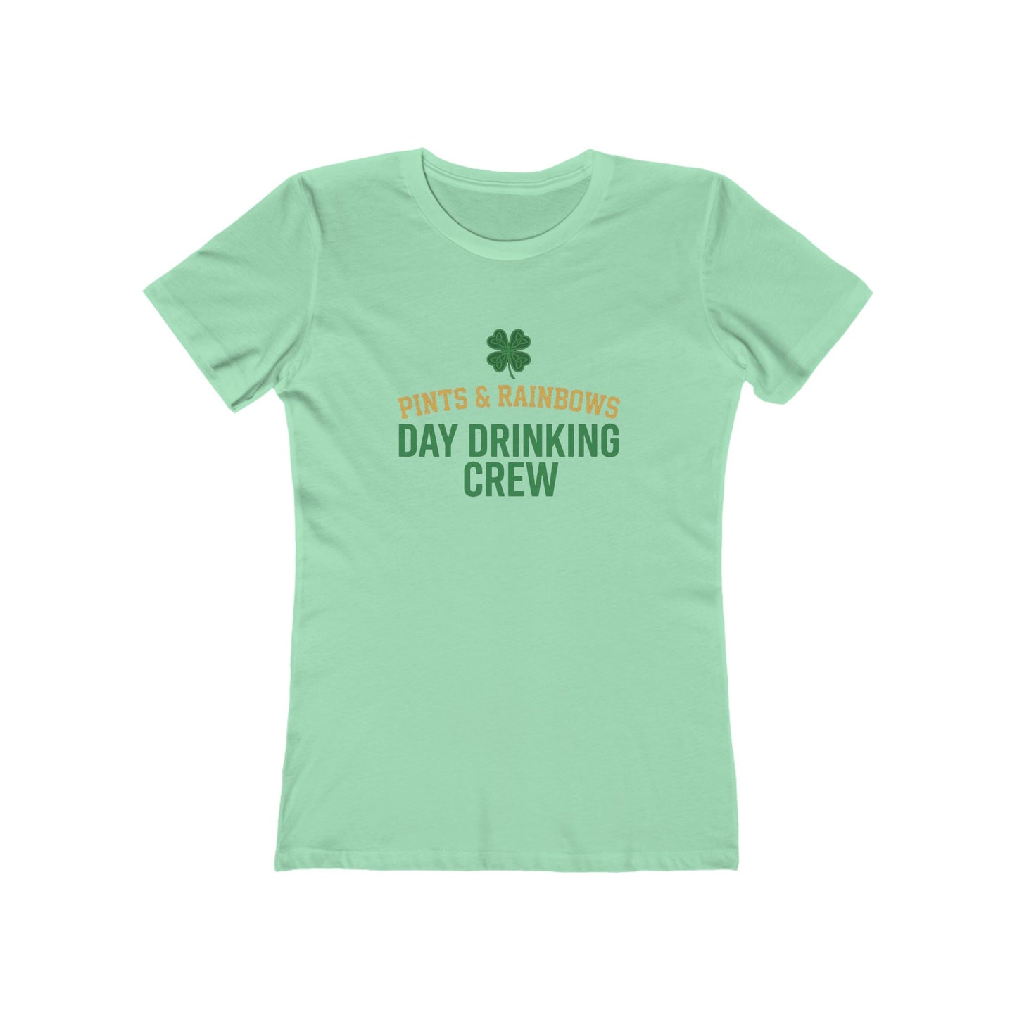 St. Patrick's Day "Day Drinking Crew" Women's Fit Tee — OddInk Seasonal Designs