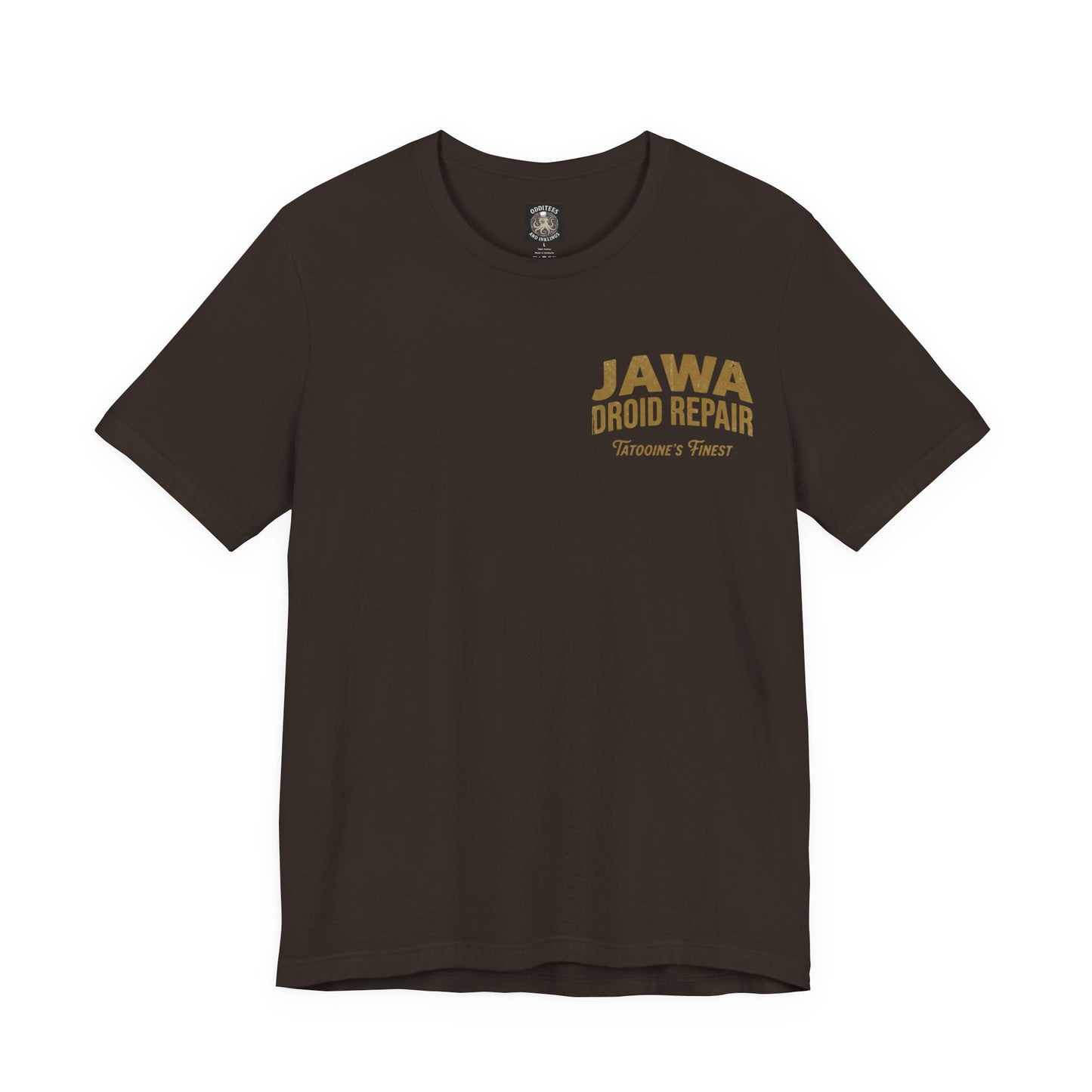 Jawa Droid Repair T‑Shirt — Tatooine’s Finest Vintage Sci‑Fi Star Wars Inspired Tee
