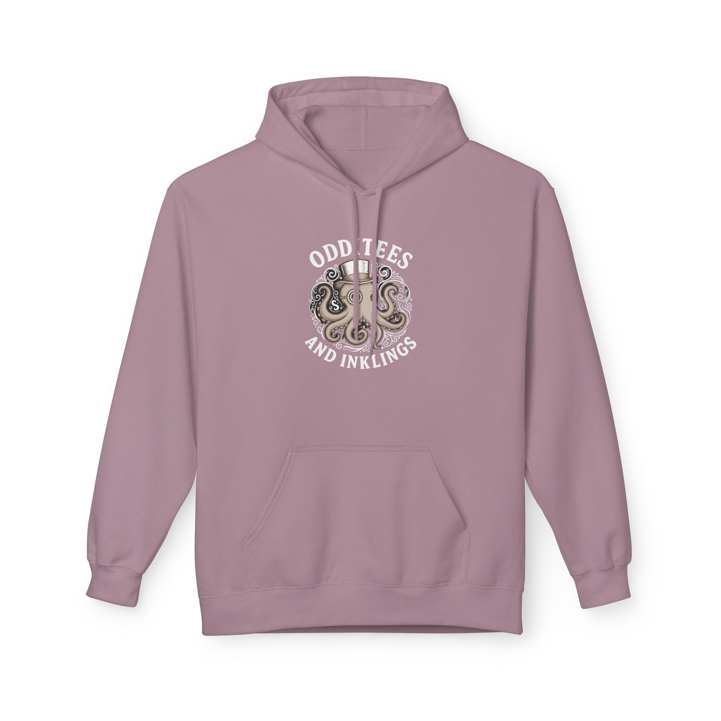 Octopus Logo Hoodie — "Odd Tees and Inklings" Graphic Pullover