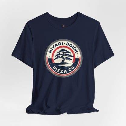 Miyagi-Dough Pizza Co. Tee — Vintage Bonsai Pizza Logo