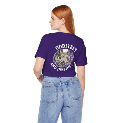 Octopus Graphic Tee — "Odditees and Inklings" Vintage Nautical T-Shirt