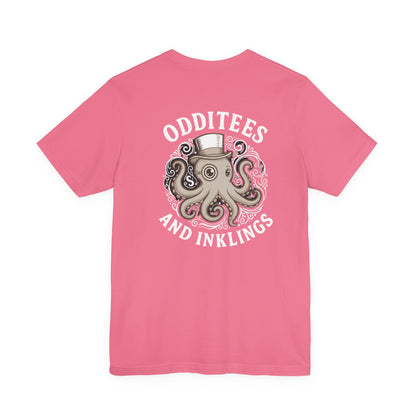 Octopus Graphic Tee — "Odditees and Inklings" Vintage Nautical T-Shirt