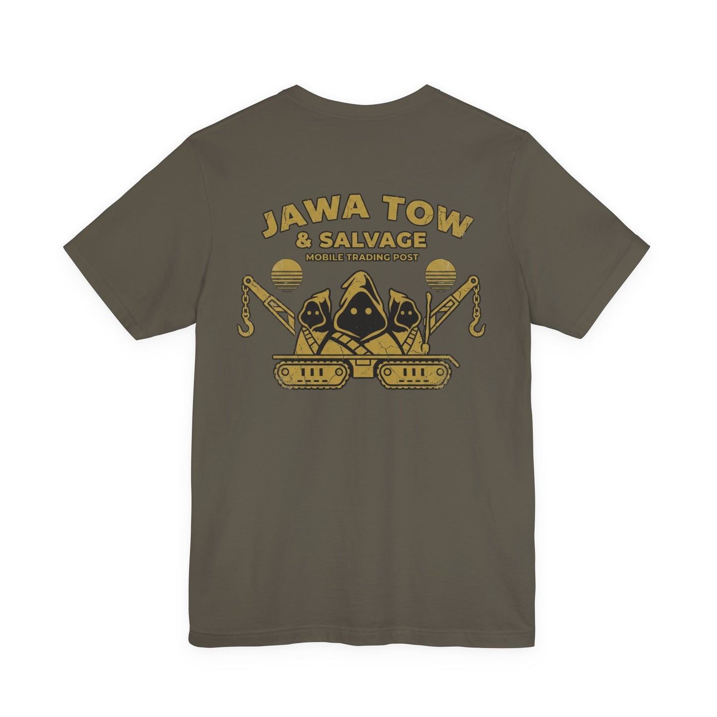 Jawa Tow & Salvage Tee — SW Biz Jawa Garage Vintage T-Shirt