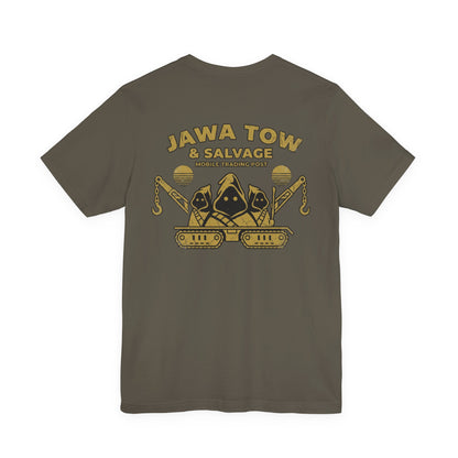 Jawa Tow & Salvage Tee — SW Biz Jawa Garage Vintage T-Shirt