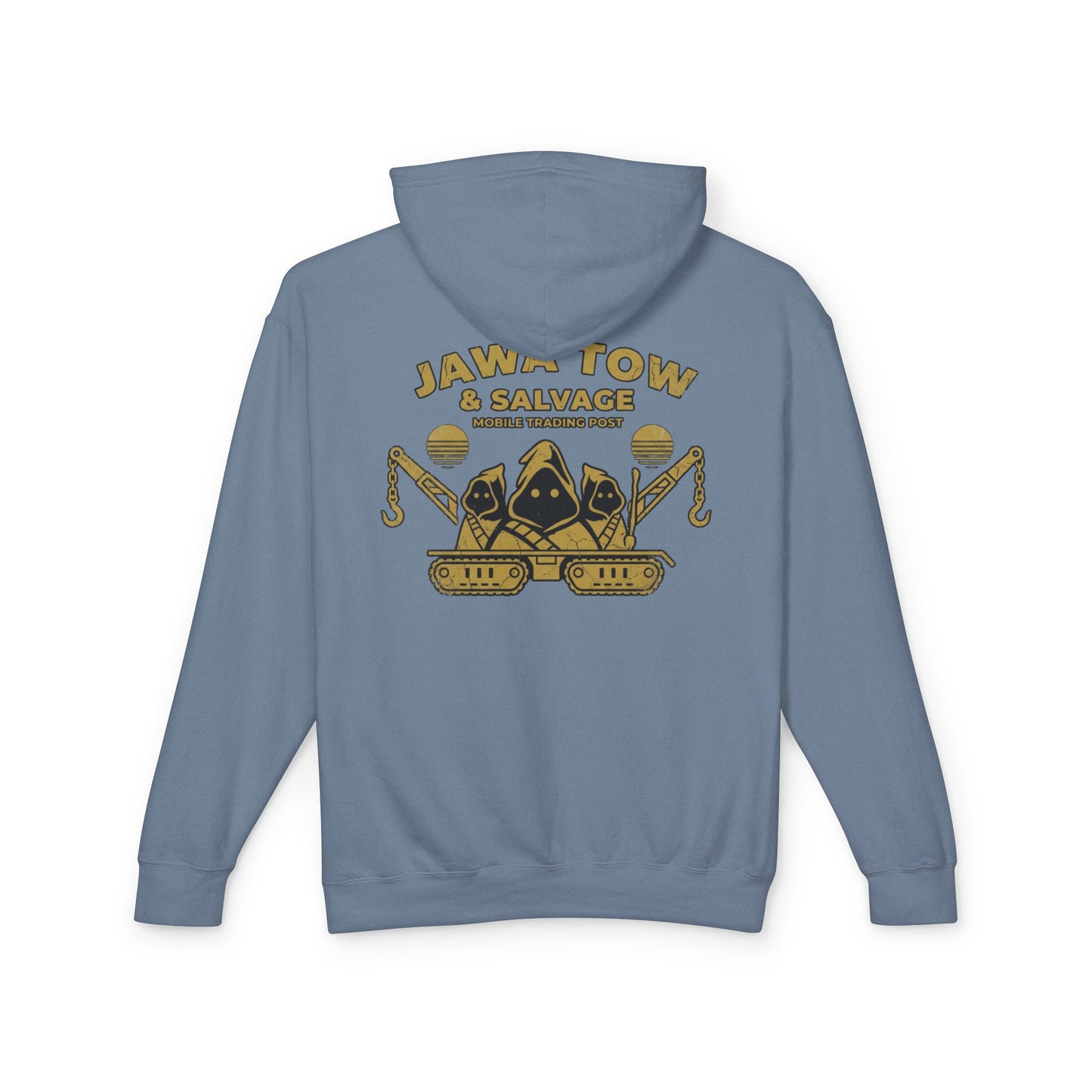 Jawa Tow & Salvage Hoodie - Star Wars Inspired "Mobile Trading Post" Pullover