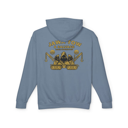 Jawa Tow & Salvage Hoodie - Star Wars Inspired "Mobile Trading Post" Pullover