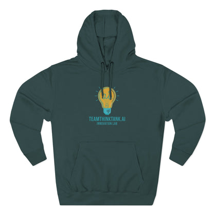 TeamThinkTank.AI Innovation Lab Brightbult Hoodie — Corp Colorway Logo Pullover