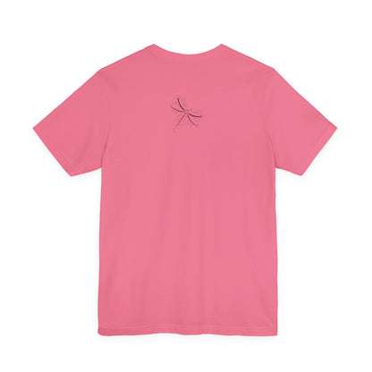 Dragonfly Line Art T-Shirt — Elegant Minimal Nature Tee