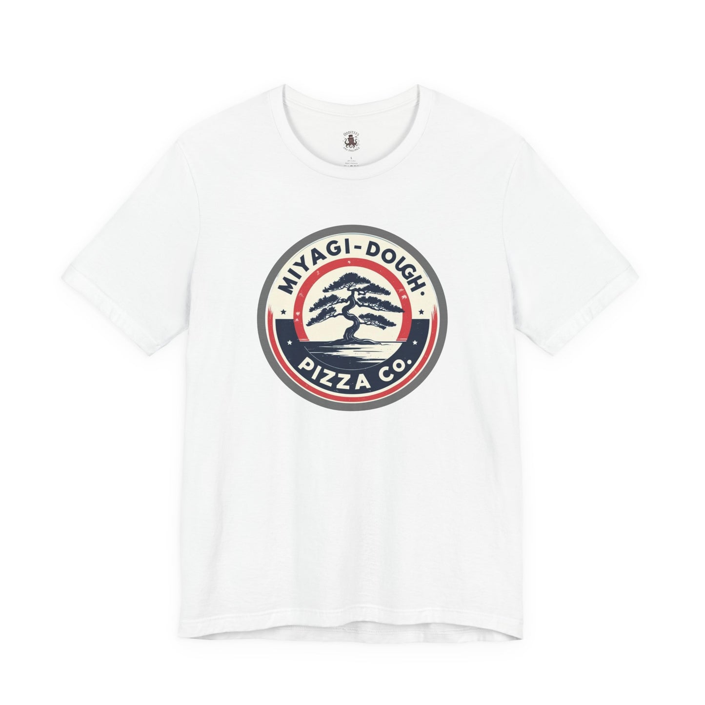Miyagi-Dough Pizza Co. Tee — Vintage Bonsai Pizza Logo