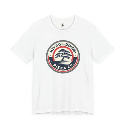 Miyagi-Dough Pizza Co. Tee — Vintage Bonsai Pizza Logo