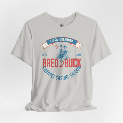 BRED 2 BUCK – Tulsa King Inspired Bull Riding Shirt | Western Cabaret Casino Saloon Tee