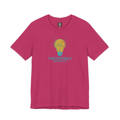 TeamThinkTank.ai Innovation Lab Bright Bulb T-Shirt — Corp Lightbulb Colorway Logo Tee