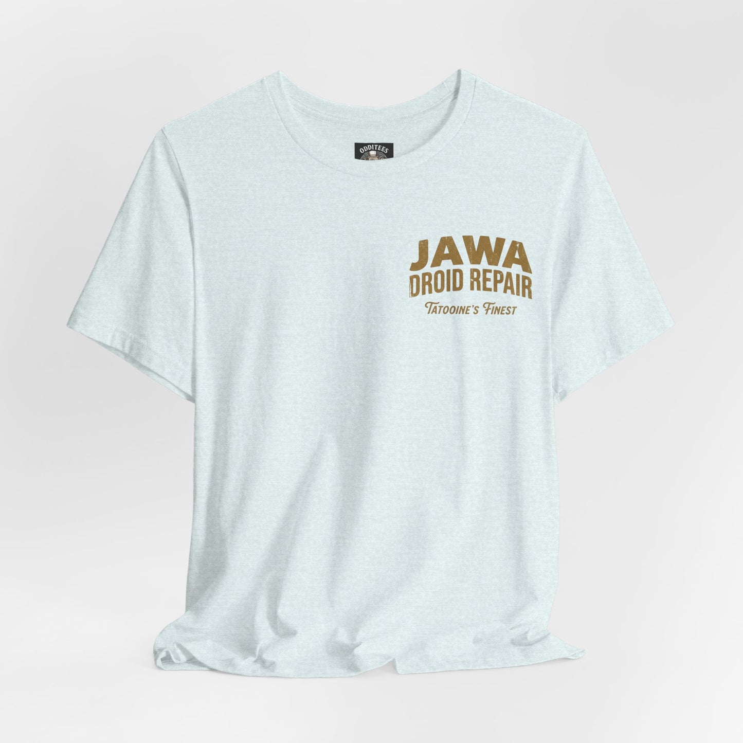 Jawa Droid Repair T‑Shirt — Tatooine’s Finest Vintage Sci‑Fi Star Wars Inspired Tee