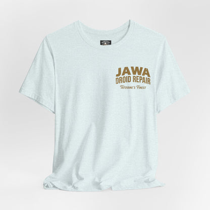 Jawa Droid Repair T‑Shirt — Tatooine’s Finest Vintage Sci‑Fi Star Wars Inspired Tee