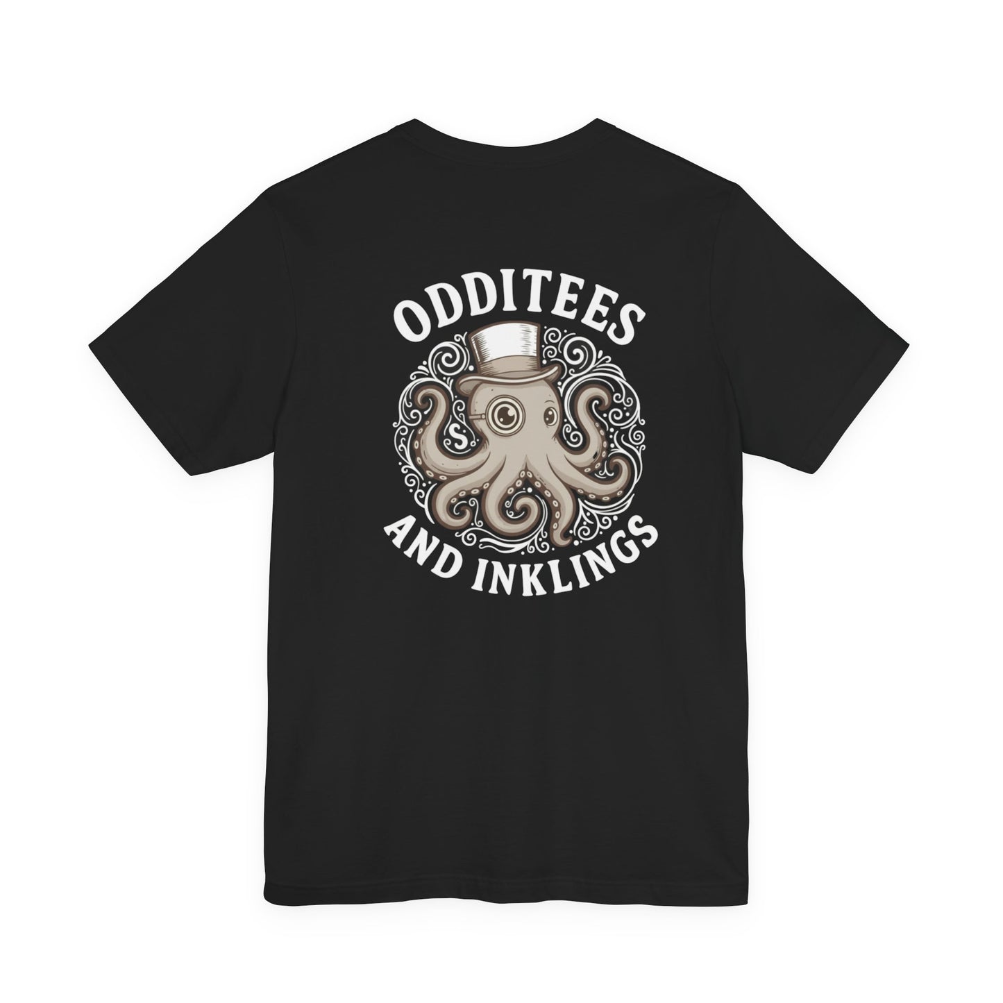 Octopus Graphic Tee — "Odditees and Inklings" Vintage Nautical T-Shirt