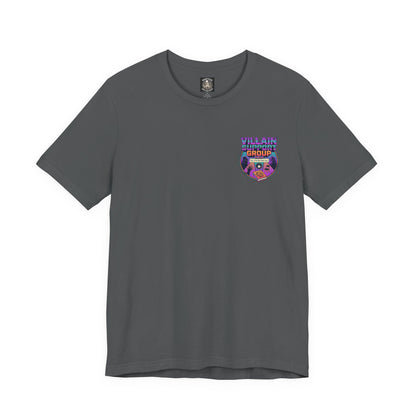 Villain Support Group Tee — Funny Supervillain Graphic T-Shirt