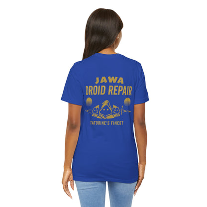 Jawa Droid Repair T‑Shirt — Tatooine’s Finest Vintage Sci‑Fi Star Wars Inspired Tee