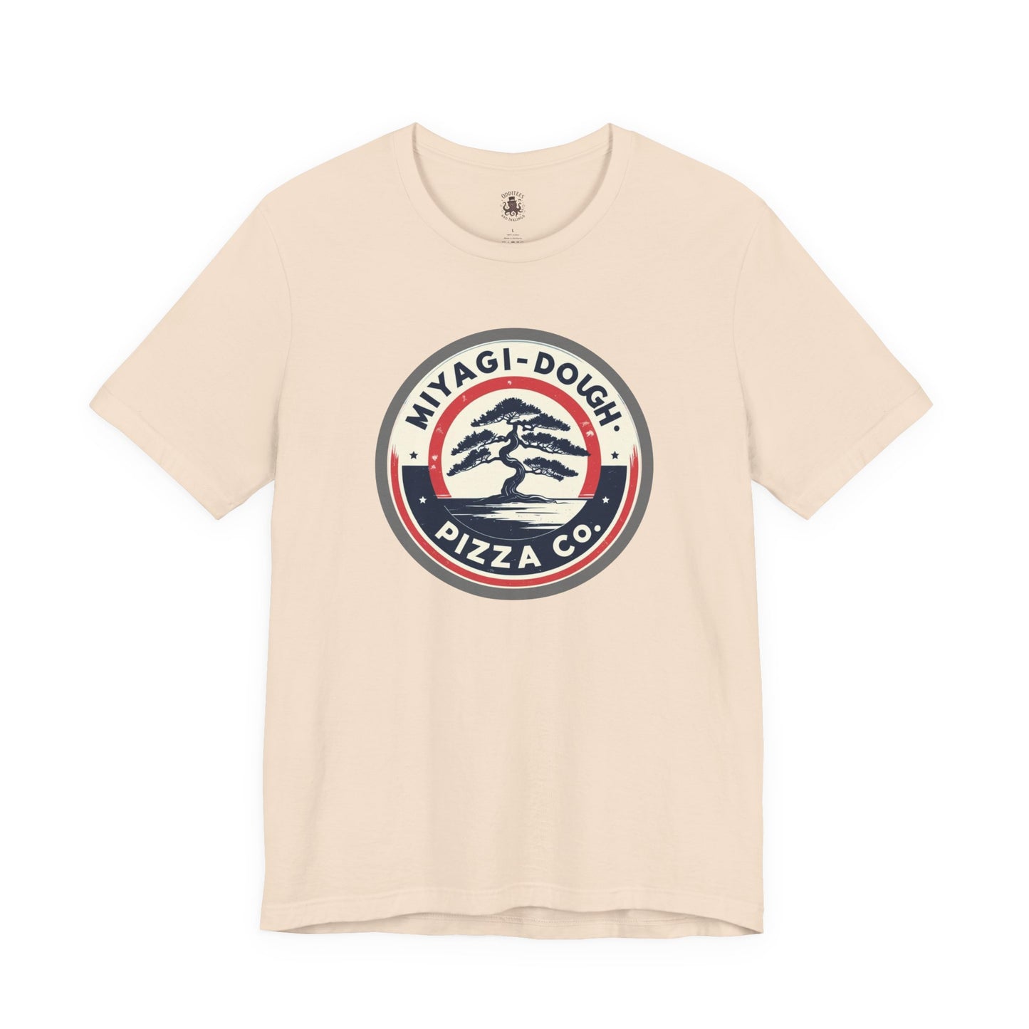 Miyagi-Dough Pizza Co. Tee — Vintage Bonsai Pizza Logo