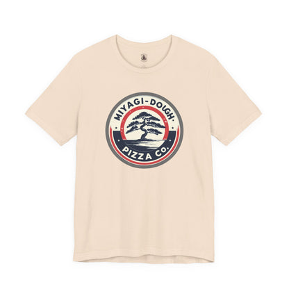Miyagi-Dough Pizza Co. Tee — Vintage Bonsai Pizza Logo