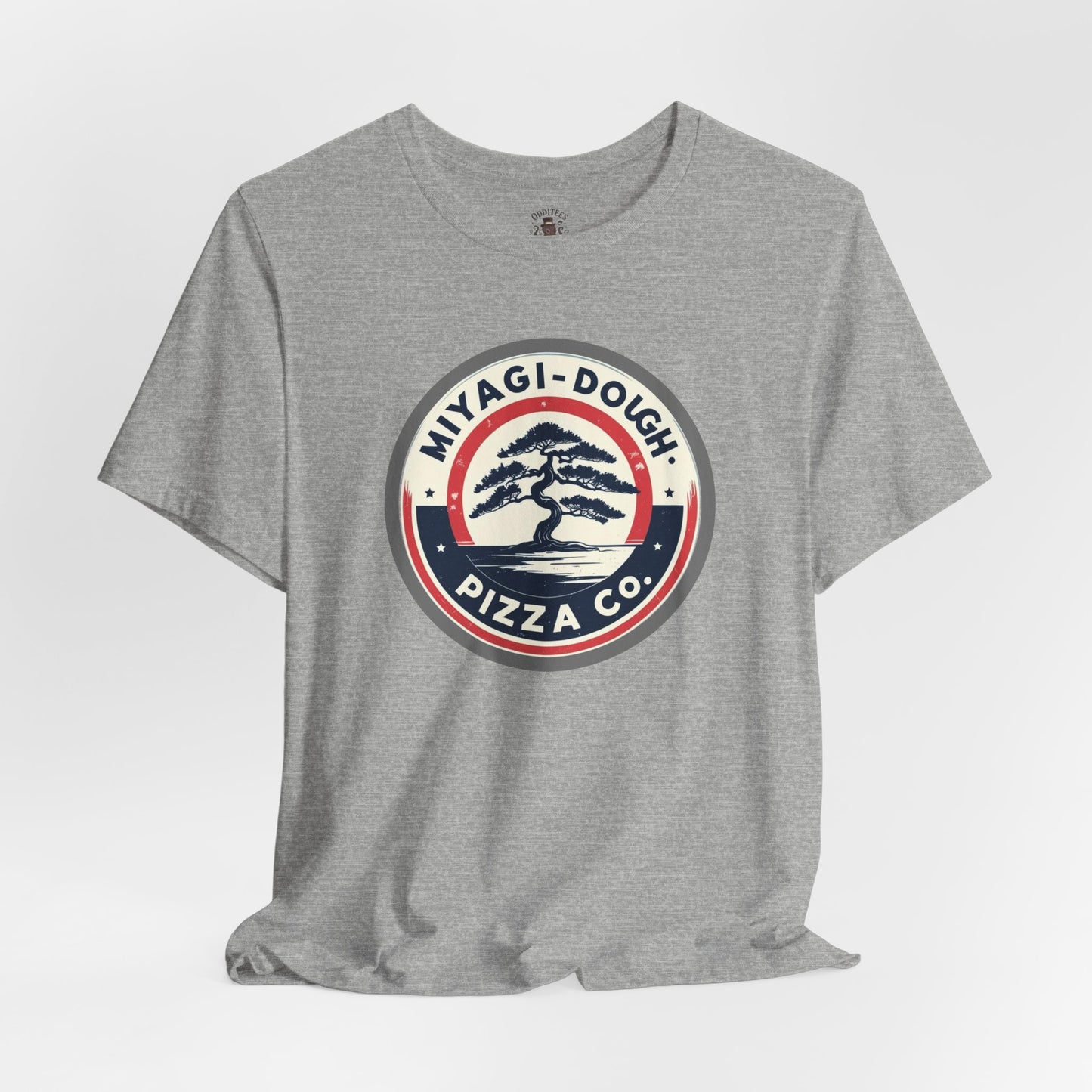 Miyagi-Dough Pizza Co. Tee — Vintage Bonsai Pizza Logo