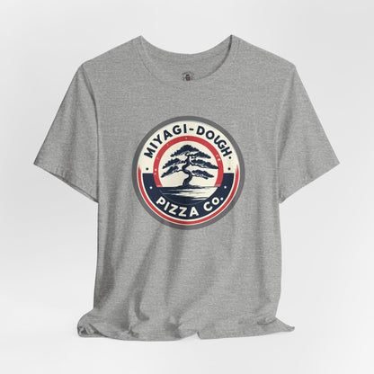 Miyagi-Dough Pizza Co. Tee — Vintage Bonsai Pizza Logo