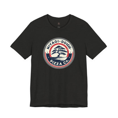 Miyagi-Dough Pizza Co. Tee — Vintage Bonsai Pizza Logo