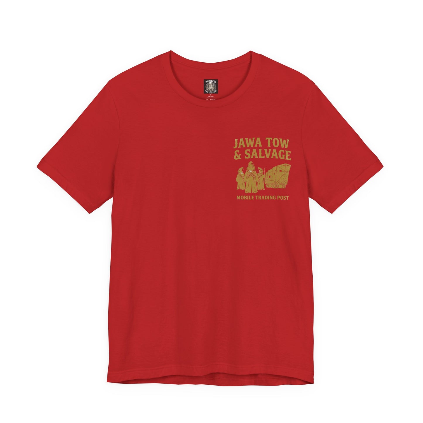 Jawa Tow & Salvage Tee — SW Biz Jawa Garage Vintage T-Shirt