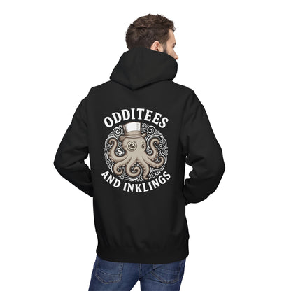 Octopus Logo Hoodie — "Odd Tees and Inklings" Graphic Pullover
