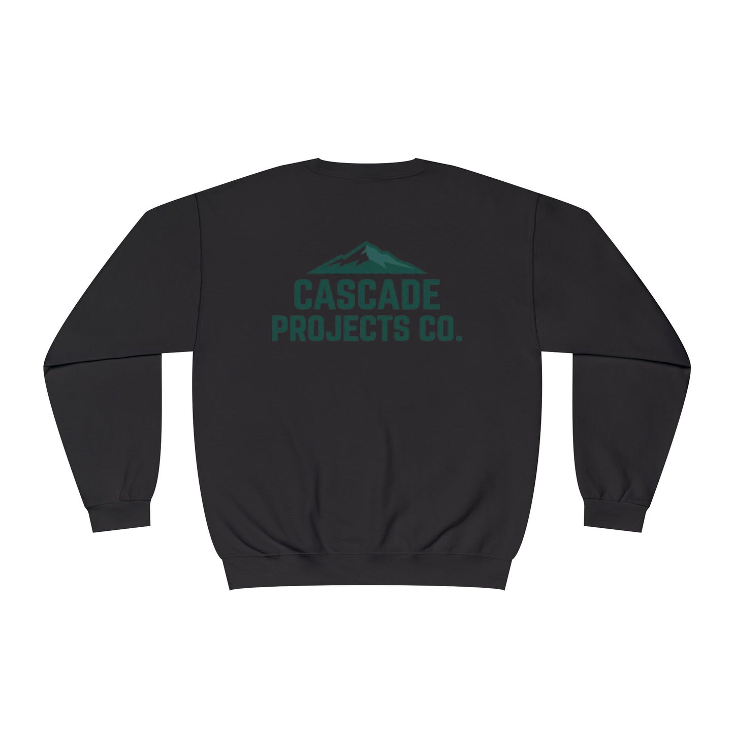 Cascade Projects Co. Crewneck Sweatshirt — Mountain Logo Pullover