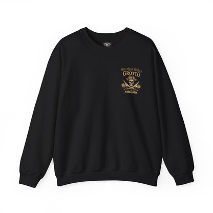 One-Eyed Willy’s Grotto Pirate Skull Crewneck Sweatshirt