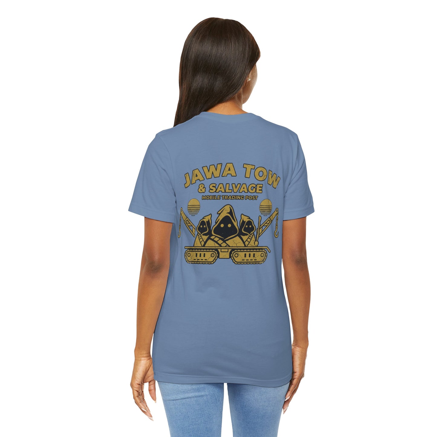 Jawa Tow & Salvage Tee — SW Biz Jawa Garage Vintage T-Shirt