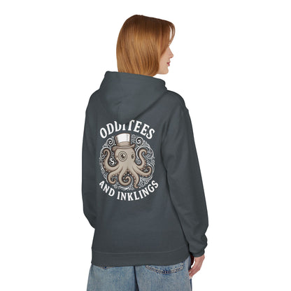 Octopus Logo Hoodie — "Odd Tees and Inklings" Graphic Pullover
