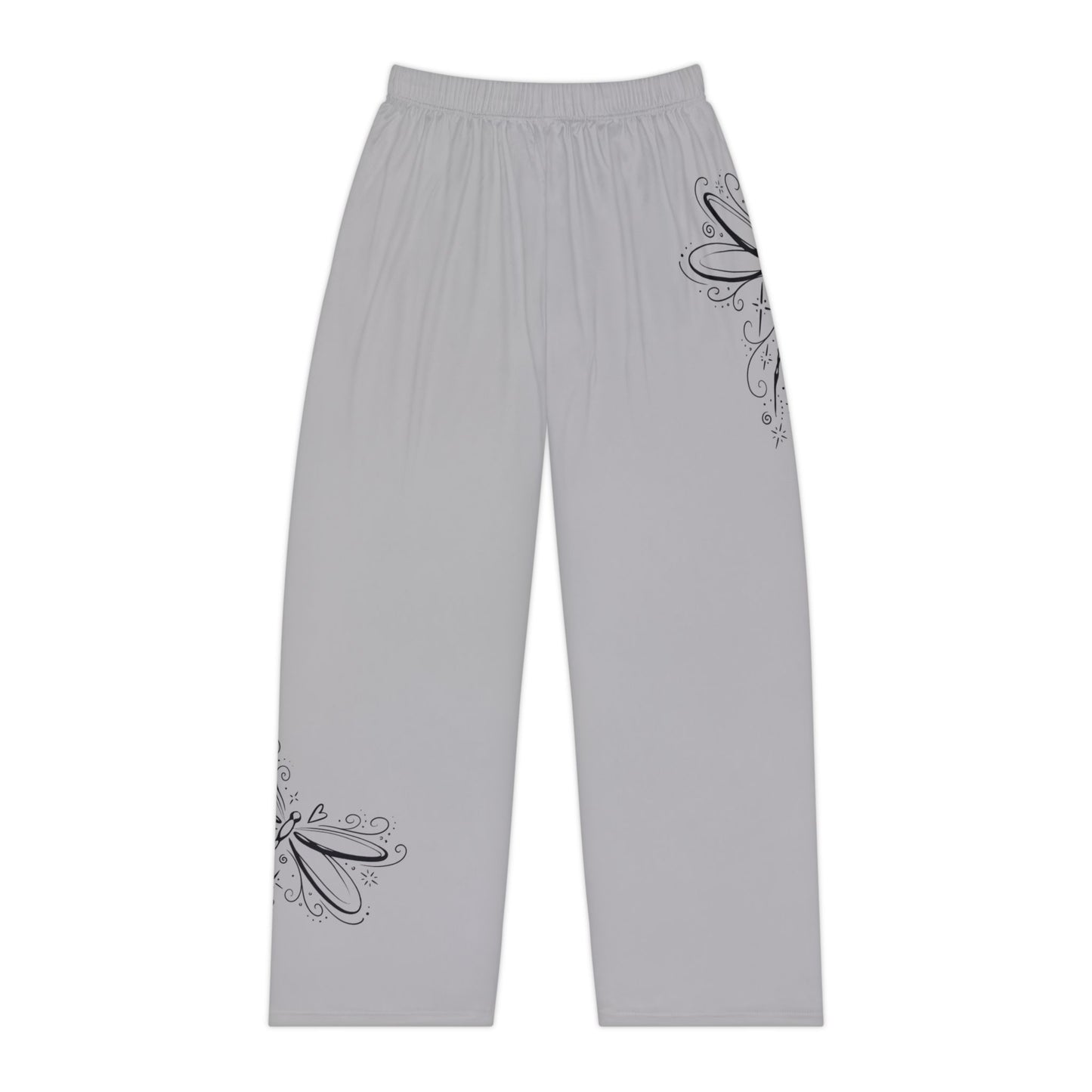Dragonfly Women's Loungewear Pajama Bottoms - Luxury Concrete Grey
