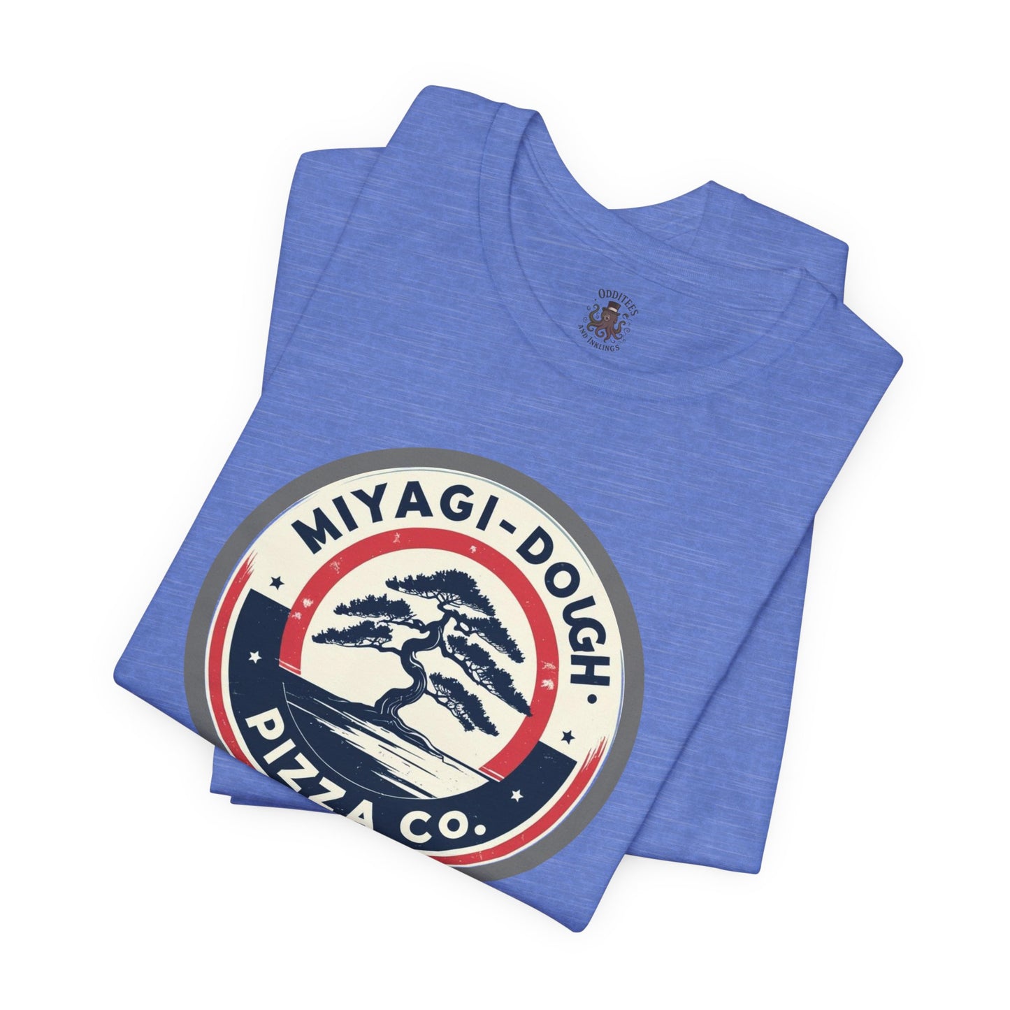 Miyagi-Dough Pizza Co. Tee — Vintage Bonsai Pizza Logo