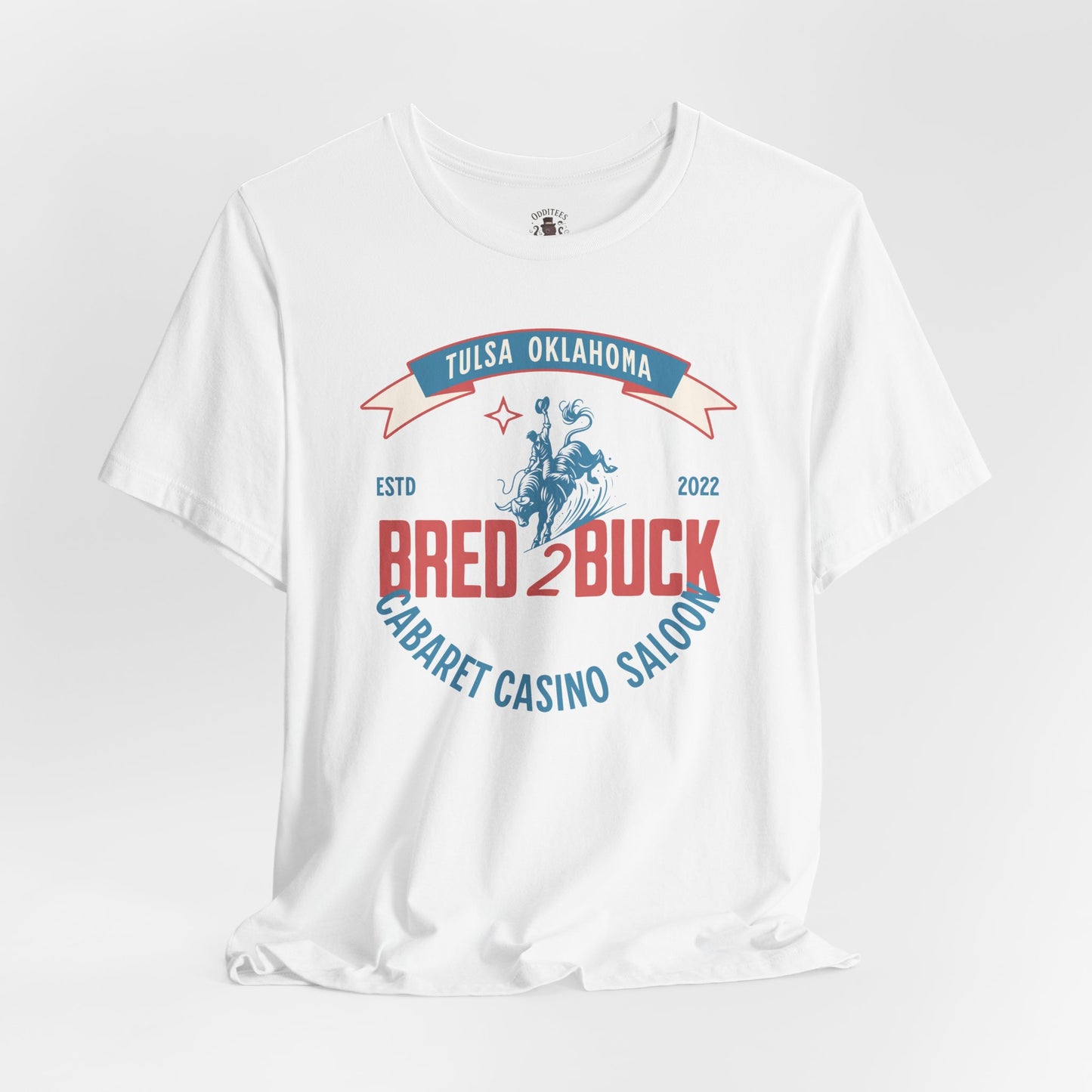 BRED 2 BUCK – Tulsa King Inspired Bull Riding Shirt | Western Cabaret Casino Saloon Tee