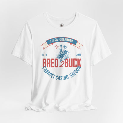 BRED 2 BUCK – Tulsa King Inspired Bull Riding Shirt | Western Cabaret Casino Saloon Tee