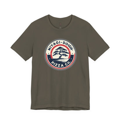 Miyagi-Dough Pizza Co. Tee — Vintage Bonsai Pizza Logo