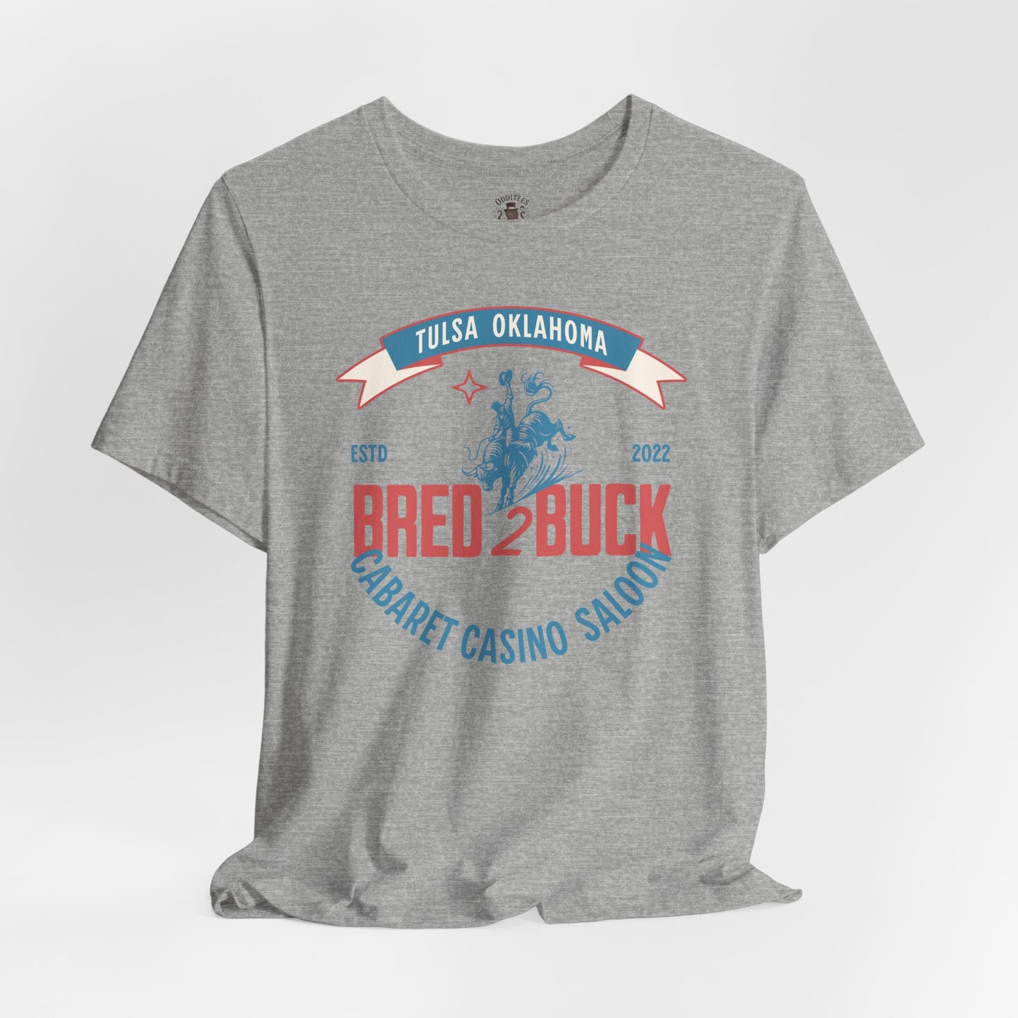 BRED 2 BUCK – Tulsa King Inspired Bull Riding Shirt | Western Cabaret Casino Saloon Tee