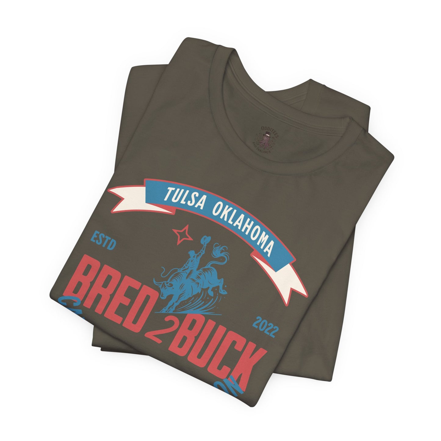 BRED 2 BUCK – Tulsa King Inspired Bull Riding Shirt | Western Cabaret Casino Saloon Tee