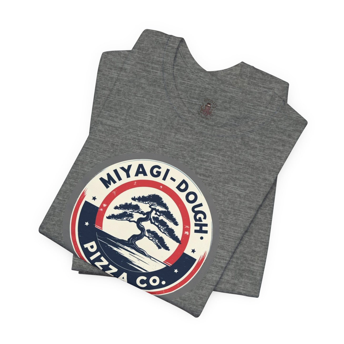 Miyagi-Dough Pizza Co. Tee — Vintage Bonsai Pizza Logo